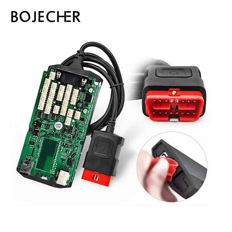 

Quality A++ Single Green PCB Board 2016.R0 Keygen TCS CDP Pro With Bluetooth TCS Scanner + Carton box