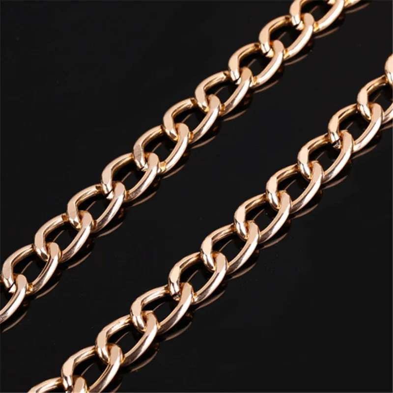 Buy 5 Meters/lot 18*12MM Gold Aluminum Bulk Chain