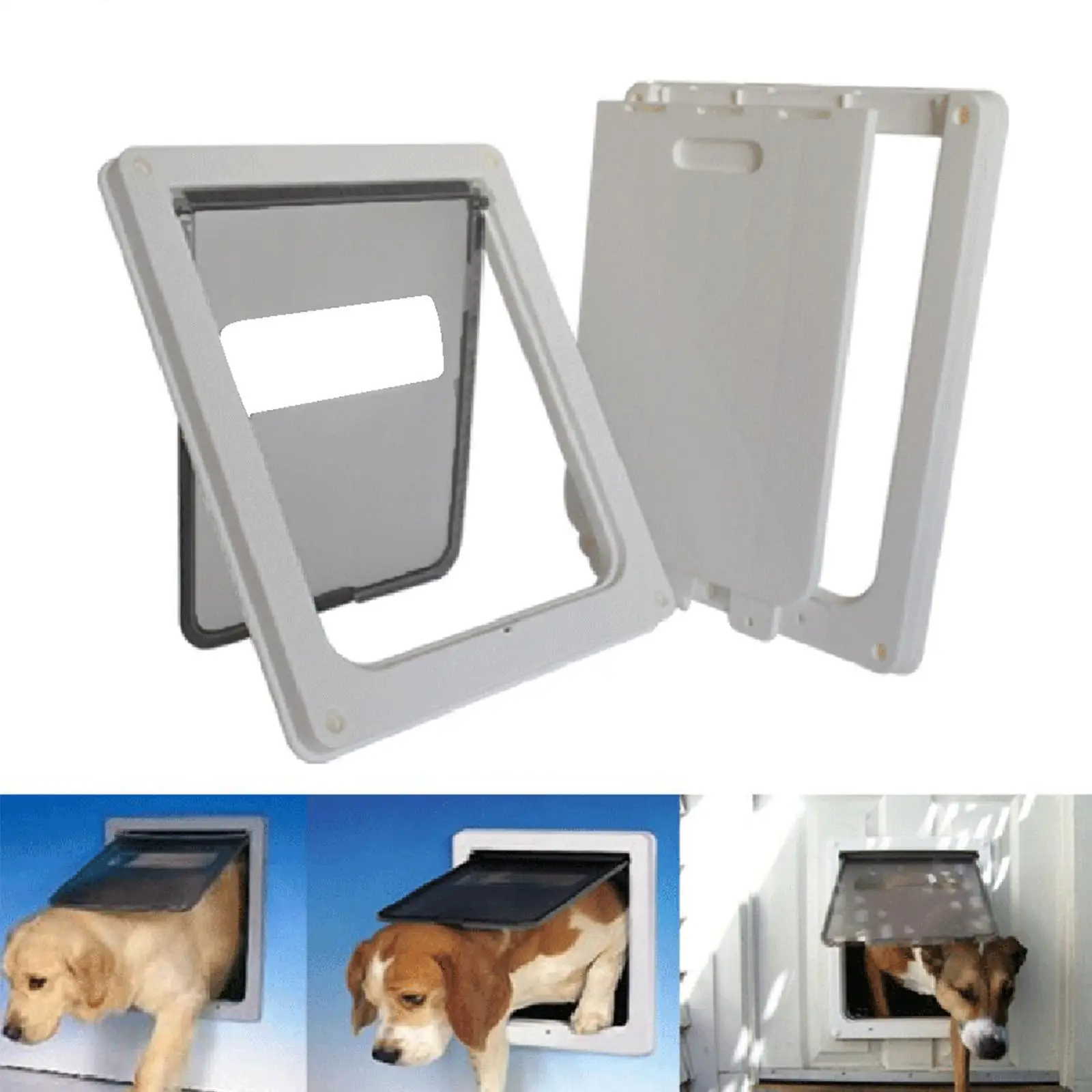 

Home Garden Intelligent Control Large Free White Access Pet Home, Access, Cat Cat, Dog Door