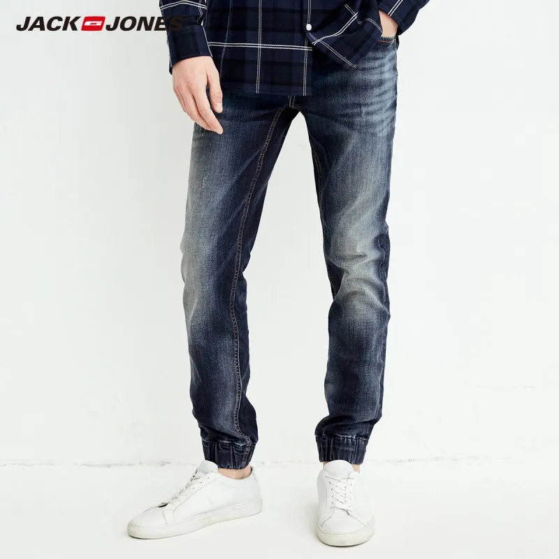 JackJones мужские высокие стрейчевый облегающий джинсы J | 218132542 Мужская одежда
