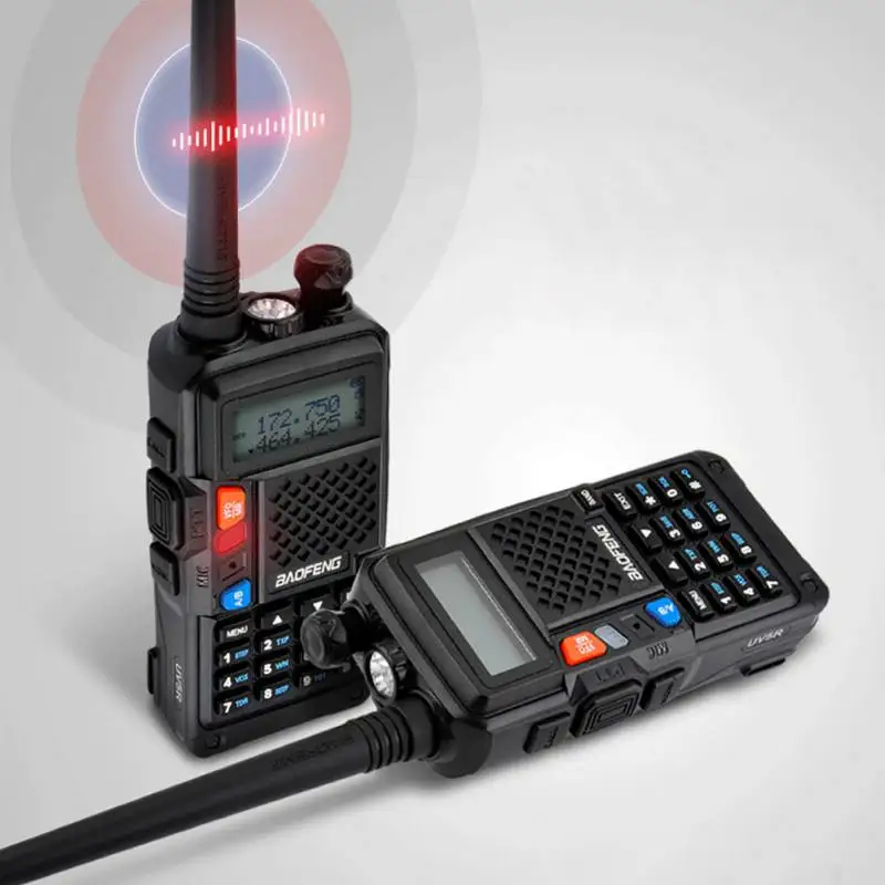 

UV-5X Walkie Talkie Upgraded Version of UV-5R UHF+VHF Two-Way Radio FM Function Original Main Board Portable Transceiver