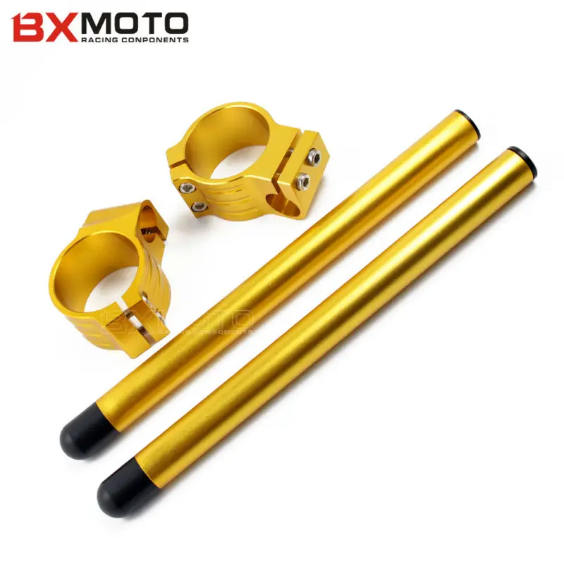 Новый Универсальный мотоциклетный CNC 45 мм зажим на руль для Honda CBR600RR CBR900RR Suzuki GSXR600