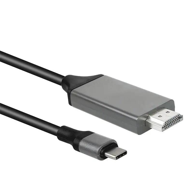 

USB 3.1 Type C To HUB Adapter Cable Male to Male 4K*2K HDTV AV TV Cable Adapter For Samsung Galaxy S10 Plus S9 S8+ A70 A50 A30