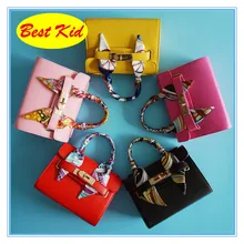 DHL! BestKid стильные сумки с шарфом для детей маленькие кожаные сумки для маленьких девочек вечерние сумки для подростков брендовая сумка SMT031D