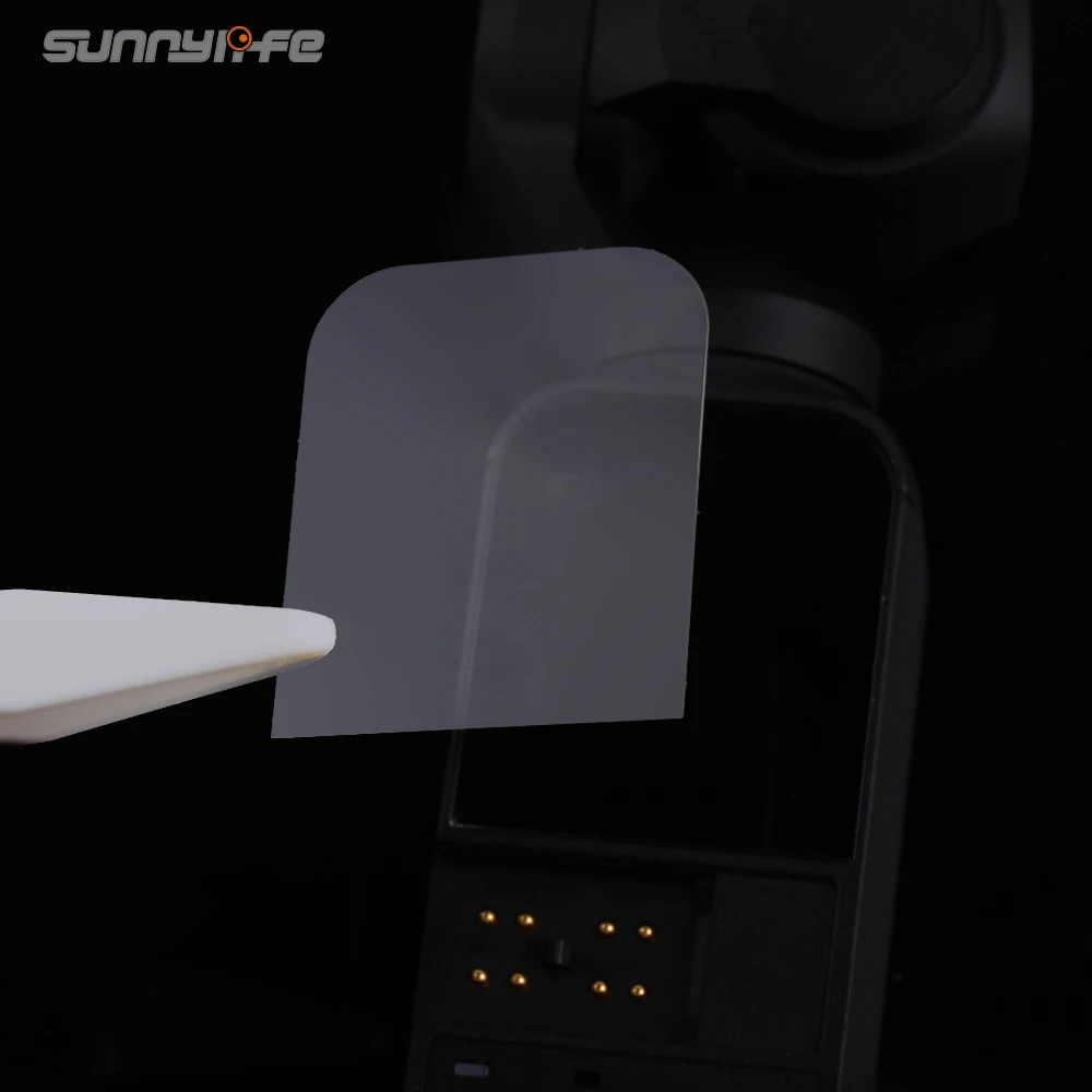 Sunnylife 4 шт./лот экран пленка объектив камеры Защитная пленка для DJI OSMO Карманный карданный камера и дисплей аксессуары