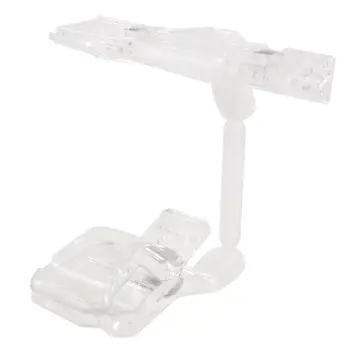 

Perfect-6.5" Height Transparent Plastic Double Clips Adjustable Pop Sign Card Display Holder