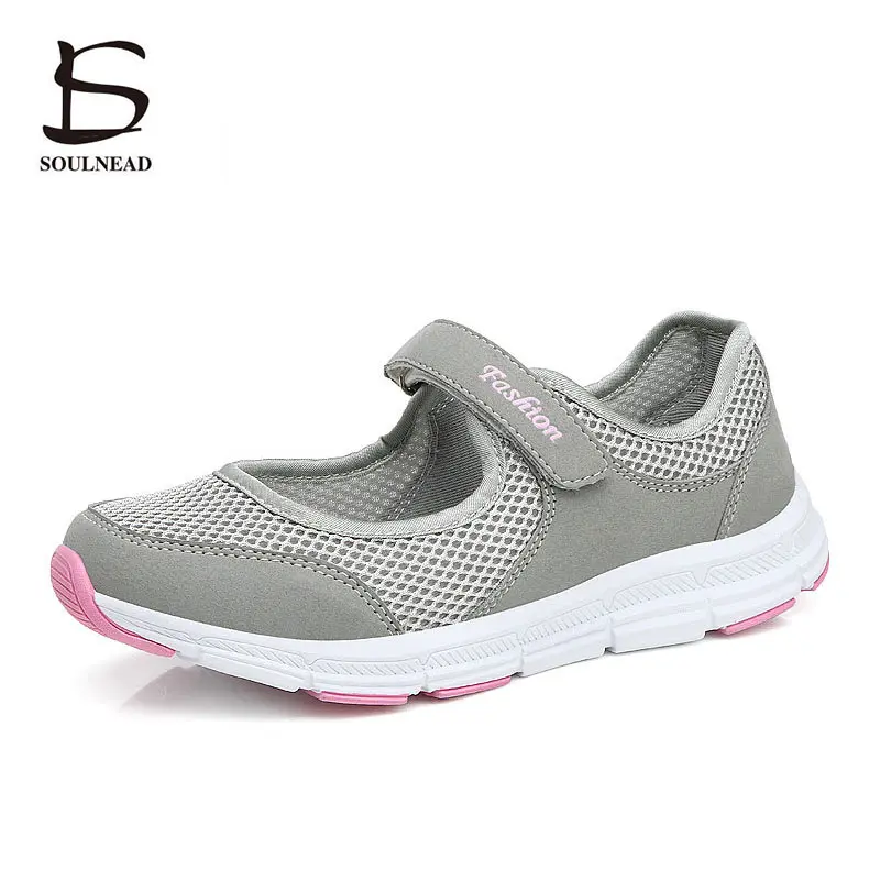 Summer Elderly Women's Walking Shoes Ladies Breathable Air Anti Slip Mother Sports Shoes Woman Mesh Walking Shoes Sneakers 34-41 Summer Elderly Women's Walking Shoes Ladies Breathable Air Anti Slip Mother Sports Shoes Woman Mesh Walking Shoes Sneakers 34-41