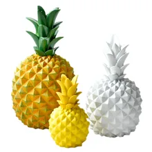 Resin Yellow Pineapple Figurines Ornaments Fruit Model Miniatures Living Room Bedroom Decoration Crafts Gifts Accessories Decor Resin Yellow Pineapple Figurines Ornaments Fruit Model Miniatures Living Room Bedroom Decoration Crafts Gifts Accessories Decor