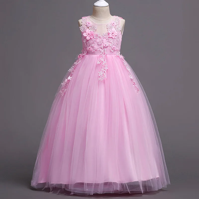 Summer clothing children's wear formal dress girl clothes birthday party princess girl clothing