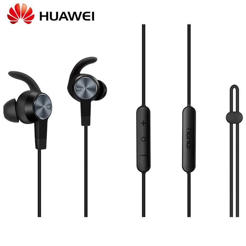 Huawei Honor Bluetooth 4,1 AM61 беспроводная гарнитура с магнитом дизайн Микрофон проводной контроллер Bluetooth наушники