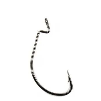 

20pcs Carbon Steel Fishhook Soft worm Offset Jig Worm Lure Fishhooks