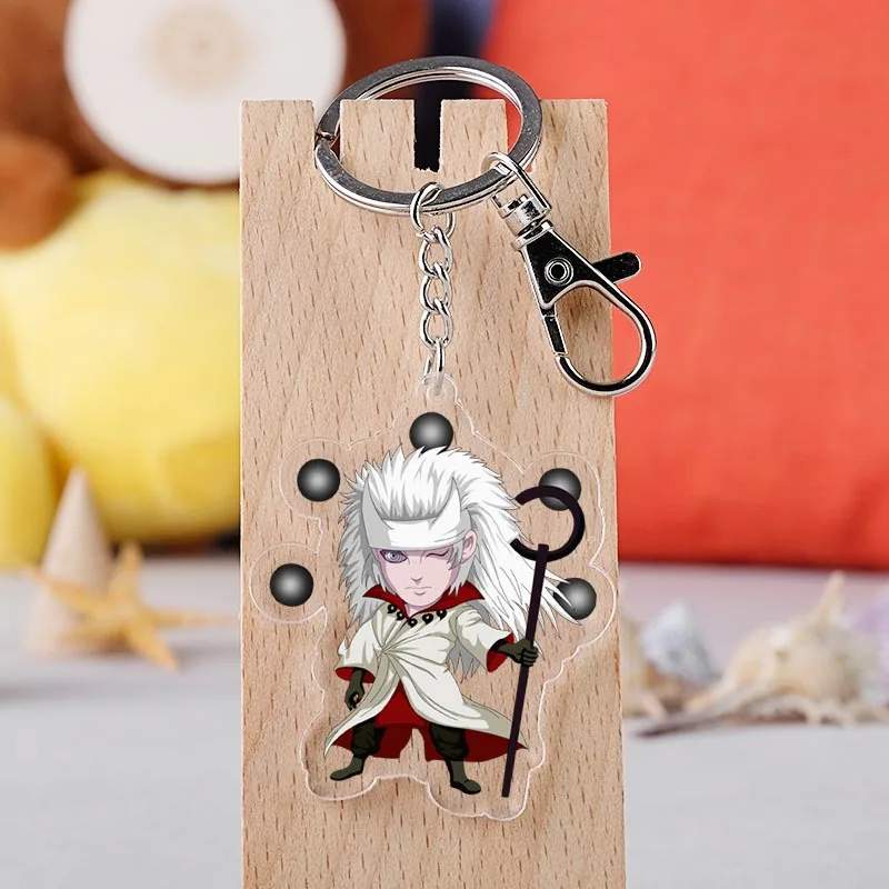 

Japanese Anime Naruto Pein Akatsuki Cartoon Figure Car Key Chains Holder Best Friend Graduation Christmas Day Gift
