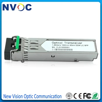 

Free Shipping 1.25Gbps 1550nm,40KM,Dual Fiber,DDM,1000BASE LC Fiber Optic SFP Transceiver Module,1.25G Duplex 1550nm 40KM LC SFP