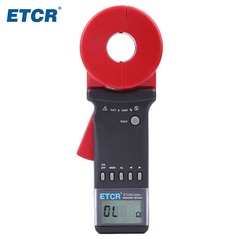 

ETCR2100A+ Ground Earth Resistance Tester megger insulation tester megohmmeter ohm meter digital earth tester Resistance Meter
