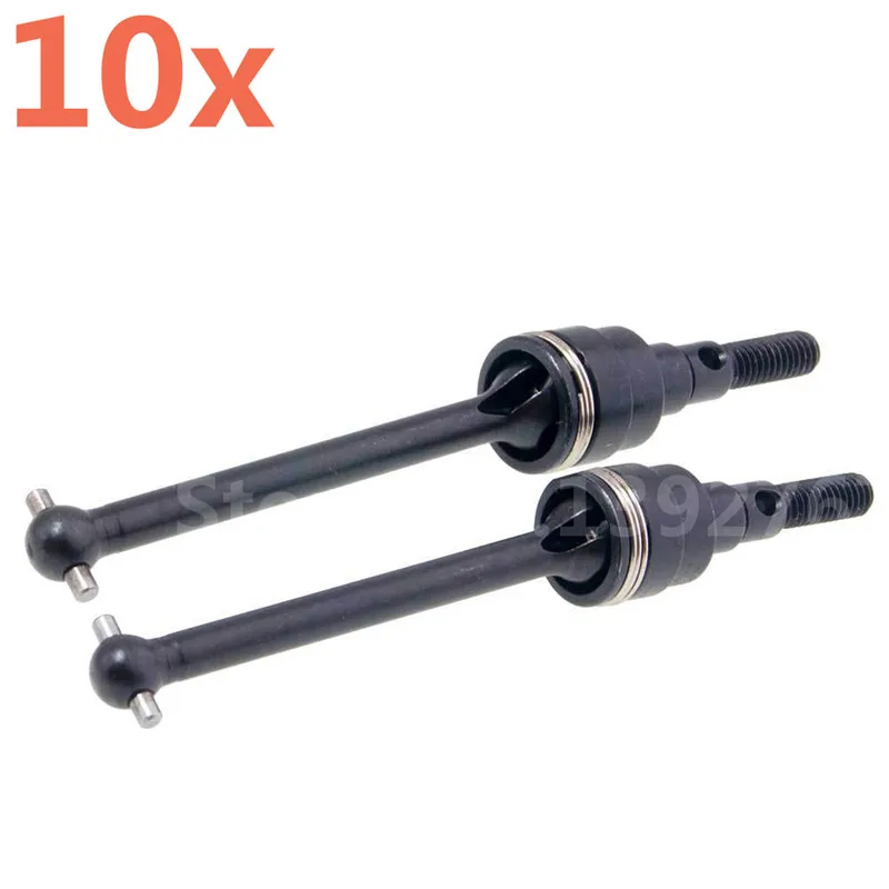 10pcs Rc Part Metal Universal Driven Dogbone Drive Shaft Cc01 For 1/10