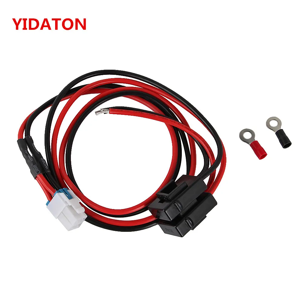 

YIDATON Short Wave Radio Power Cable For ICOM IC-7000 1m 4 pins Supply Cord Cable IC-7600/FT-450/TS-480 FT-991 FT-950 NO COPPE