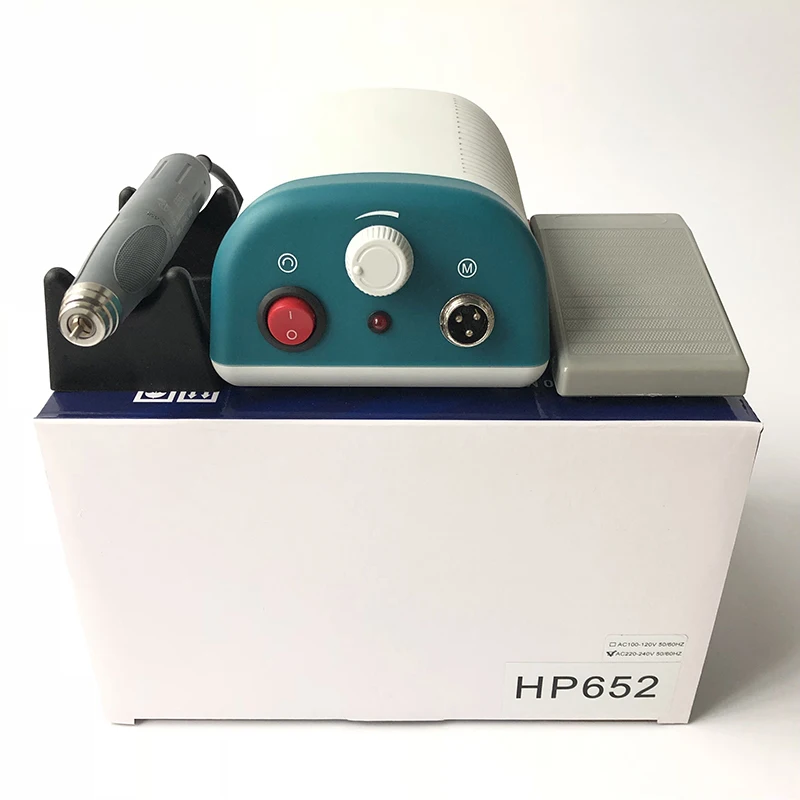 Professional 90W 50000 Rpm Brushless motor grinding Electric Dentistry Manicure Pedicure drills Machine jewelry Polisher tools 6
