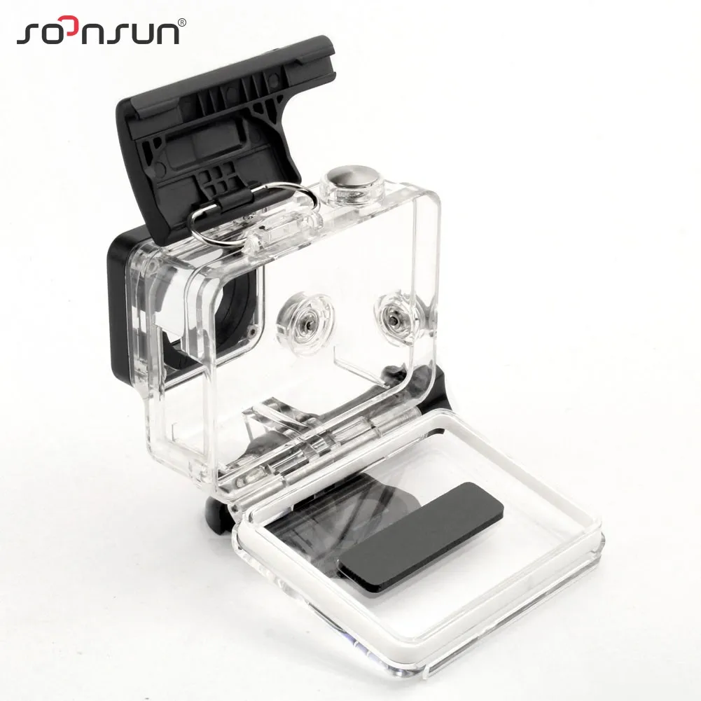 SOONSUN чехол скелет с боковым открытым корпусом для GoPro Hero 3 + спортивная экшн камера
