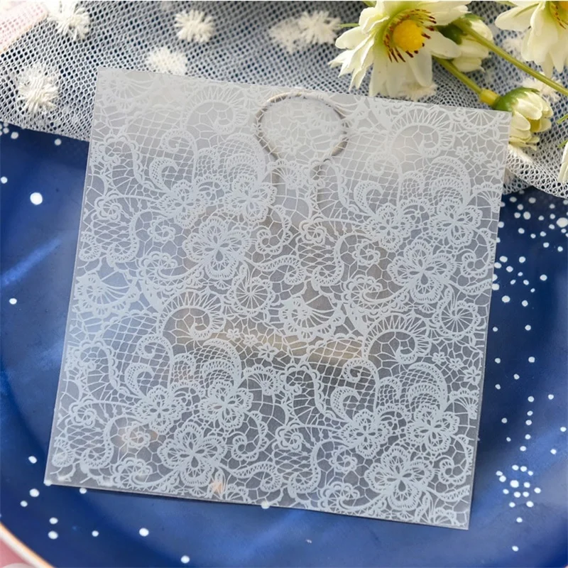 KSCRAFT 6 шт./компл. элегантные бумажные наклейки Vellum для DIY Scapbooking Card Making Planner