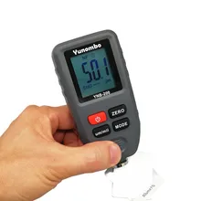 Цифровой ЖК-дисплей толщиномер покрытие краски цифровой измеритель толщины краски автомобиля 0-1300um ширина измерительный тестер