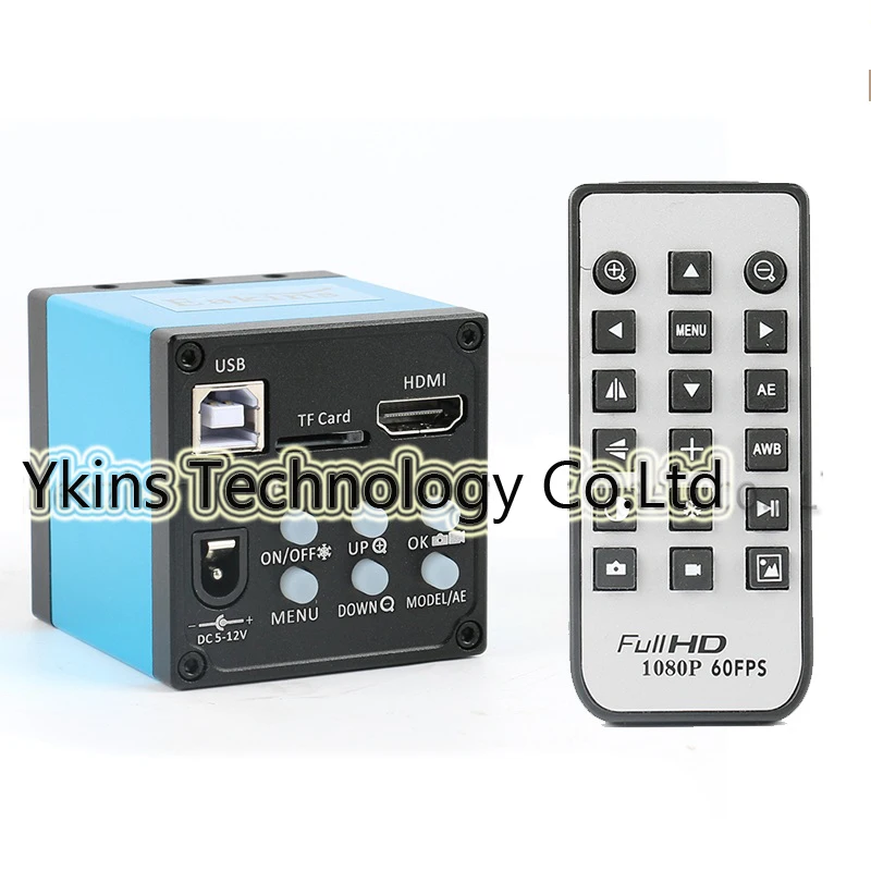 

NEW 1080P 16MP HDMI USB Industrial Video Microscope Camera TF Card Video Recorder IR Remote Controller For Electronic PCB Repair
