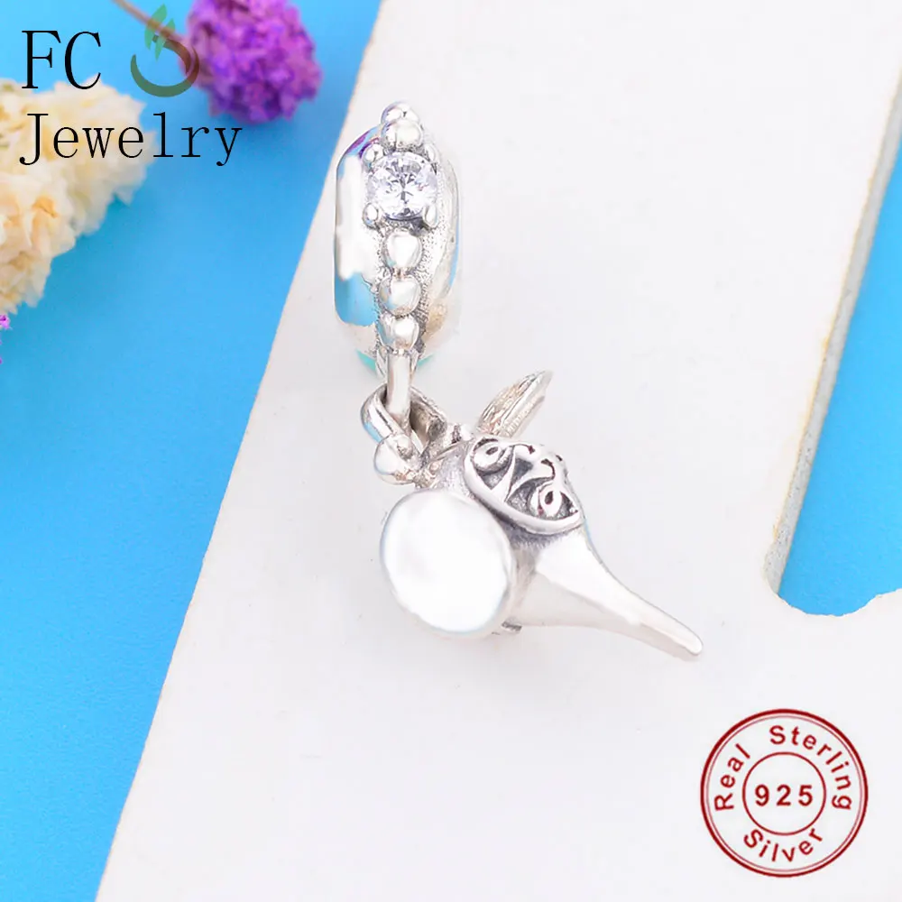 FC Jewelry Fit Original Pandora Charm Bracelet Pulsera925 Sterling Silver Vintage Magic Aladdin Lamp Bead Pendant Berloque 2019 FC Jewelry Fit Original Pandora Charm Bracelet Pulsera925 Sterling Silver Vintage Magic Aladdin Lamp Bead Pendant Berloque 2019
