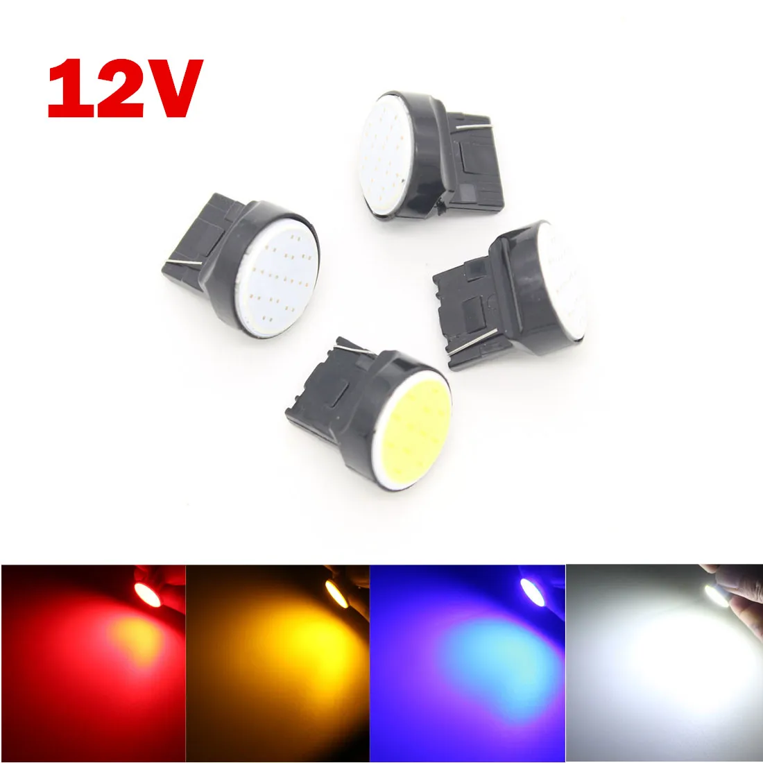 

Dongzhen 1X 12V T20 7440 led auto led cob W21W Car stop Backup Reverse light Rear Front signal Led