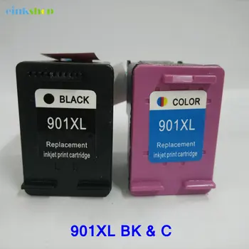 

Einkshop compatible For HP 901 901xl ink cartridge For hp Officejet 4500 J4500 J4525 J4540 J4550 J4580 J4585 J4640 J4660 J4680