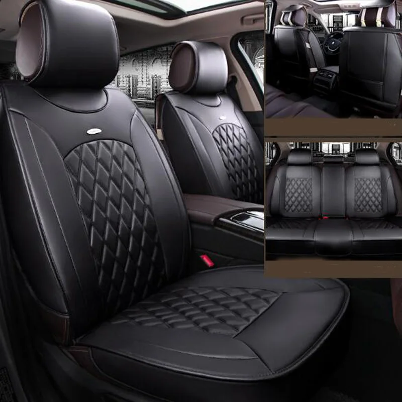 Новый чехол из искусственной кожи для автомобильных сидений Honda accord 7 8 9 civic CRV