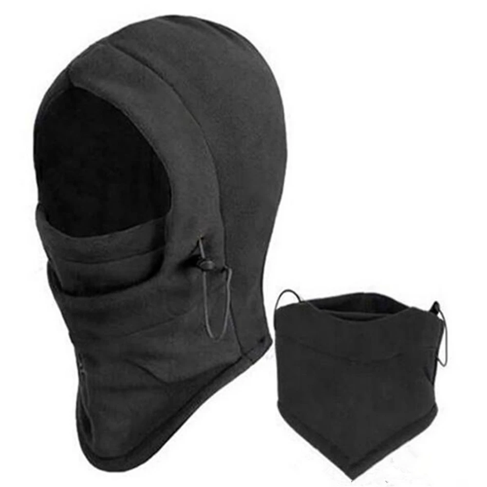 

Winter Wamer Sports Face Mask Skullies Beanies Women Men Fleece Scarf Neck Caps Casual Cotton Balaclava Mask Hats