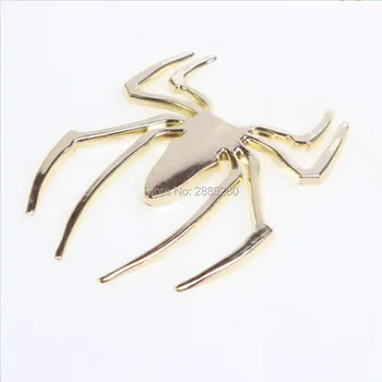 

2018 new Car Styling Stickers Metal Spider Emblem for logan/captur/2016 laguna 2 clio fluence kadjar fiat 500 stilo ducato palio
