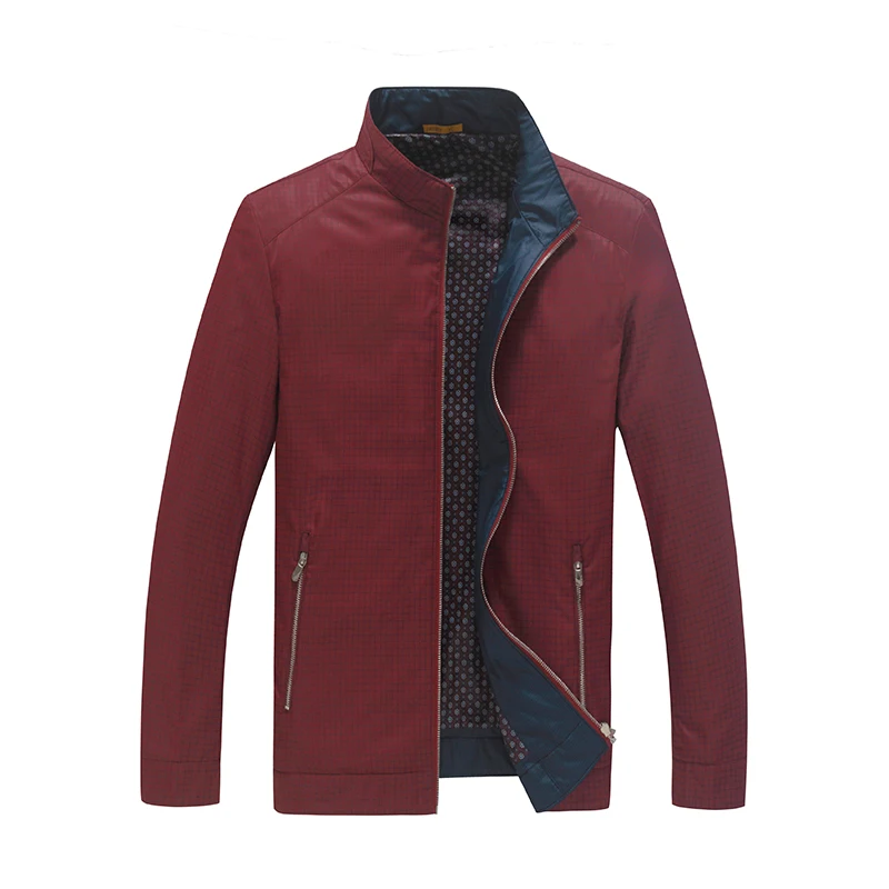 New Arrival autumn men's blazer men jacket coats zipper thin High Quality Brand Jackets Male | Мужская одежда