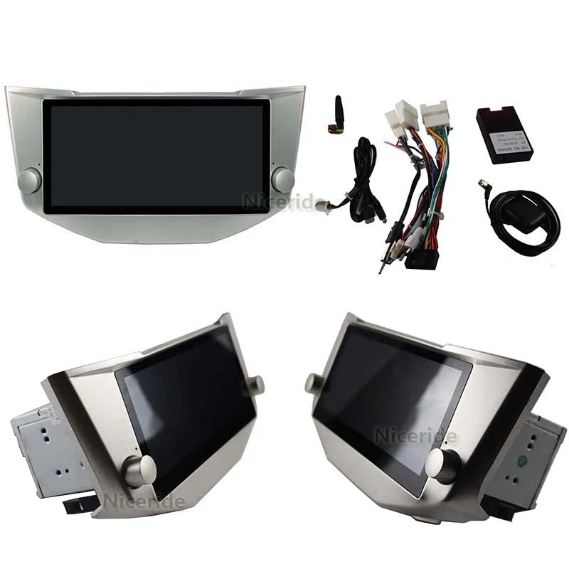 Top 8.8 inch Big Screen Android Radio Car GPS Navigation Head Unit For LEXUS RX300 330 350 400h 2003+ FOR TOYOTA Harrier 2003+ Wifi 4