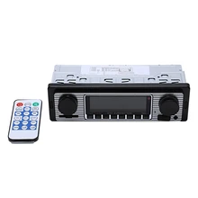 Bluetooth винтажное автомобильное радио Mp3 плеер стерео Usb Aux классический автомобильный стерео аудио автомобиль интегрированный автомобильный Радио Mp3 плеер