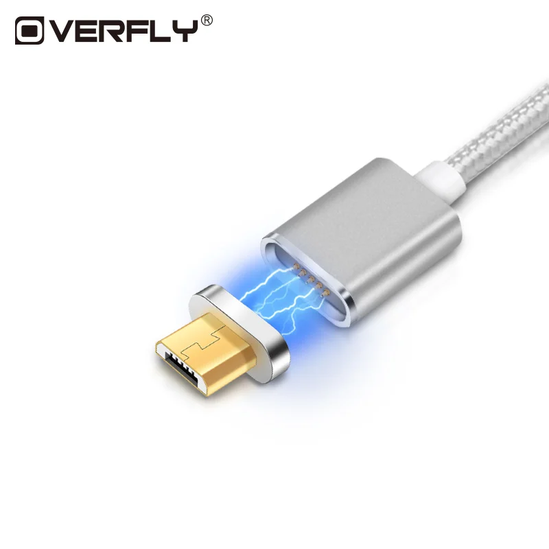 

2 Pcs Magnetic Cable Micro USB Cable Nylon Braided 1 M Fast Charging Date Cable Mobile Phone Cables For Android Xiaomi Samsung