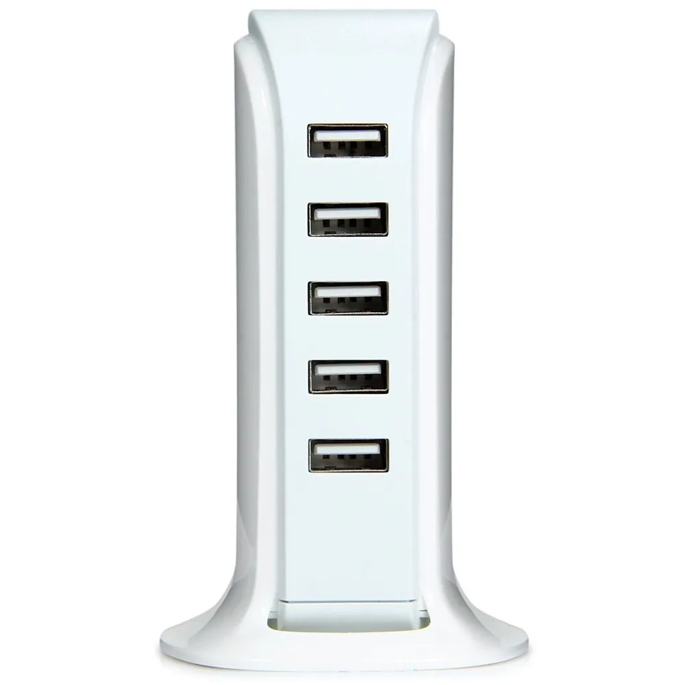 Usb концентратор CARPRIE 5 USB портов зарядное устройство с вилкой Стандарта США