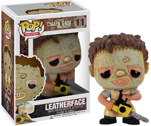 Оригинальный Funko pop фильмы ужасов: Техасская цепная пила резня-кожевенное лицо