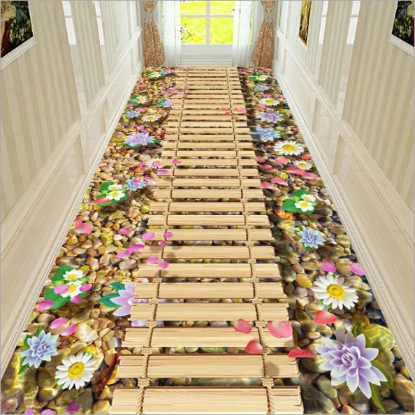 3D Творческий дверной коврик завод ковер печати коврики для прихожей Спальня Гостиная Чай кухонные коврики Кухня Ванная комната противоскользящие маты