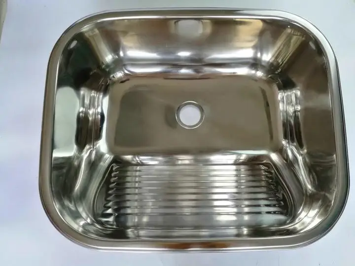 

RV Caravan Camper Stainless Steel Hand Wash Basin Kitchen Sink GR-543A