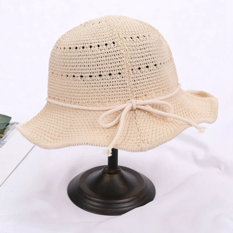 Fashon Summer Women Hat girl summer Korean fashion flowers brand straw hat ladies sun protection fisherman visor hat caps