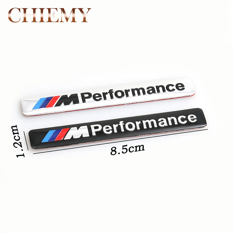 

1x Aluminum M Power Performance Car Sticker Decal Emblem Badge For BMW M 1 3 4 5 6 7 E X M3 M5 M6 Mline Car Styling Accessories
