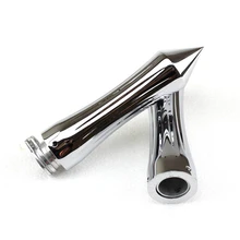 Chrome motorcycke ЧПУ Алюминий Руль управления для мотоциклов Ручки рулевые для мотоциклов Штыри универсальный для Harley Kawasaki Suzuki Yamaha Honda 7/" 22 мм Руль управления для мотоциклов