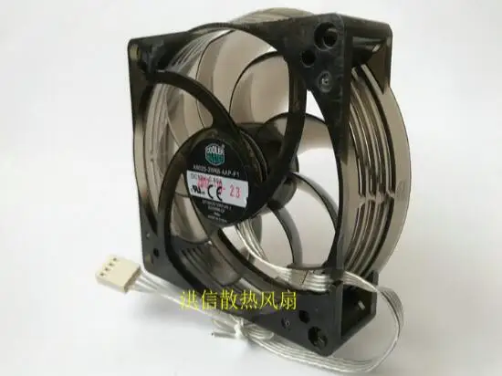 Оригинальный крутой Высший A9025 28RB 4AP F1 DC12V 0.60A 4 проводной 9 см вентилятор
