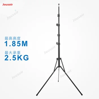 

L-2000A 5 Section Photography Light Stand Portable Folding Top Flash Stand All Aluminum Small Light Stand Accessories CD50 T03