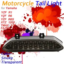 Светодио дный фонарь для Yamaha YZF R6 R1 FAZER FZ1 FZ8 TMAX S30 1200Z Integrated мотоцикл указатель поворота Tail стоп Предупреждение лампа