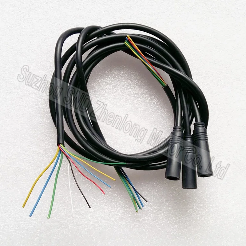 Sale water-proof cable for e-bike 250W 350W 500w motor and controller / High quality  female and male plug  G-L501 1