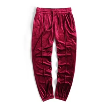 Kanye West Joggers однотонные вельветовые свободные брюки уличная одежда для мужчин и женщин для влюбленных однотонные брюки большого размера хип-хоп s-xl