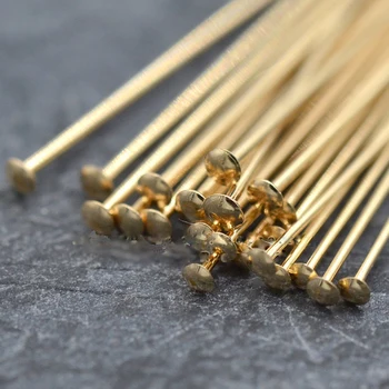 

PINJEAS handmade 14k gold Filled High Quality T needle DIY jewelry findings