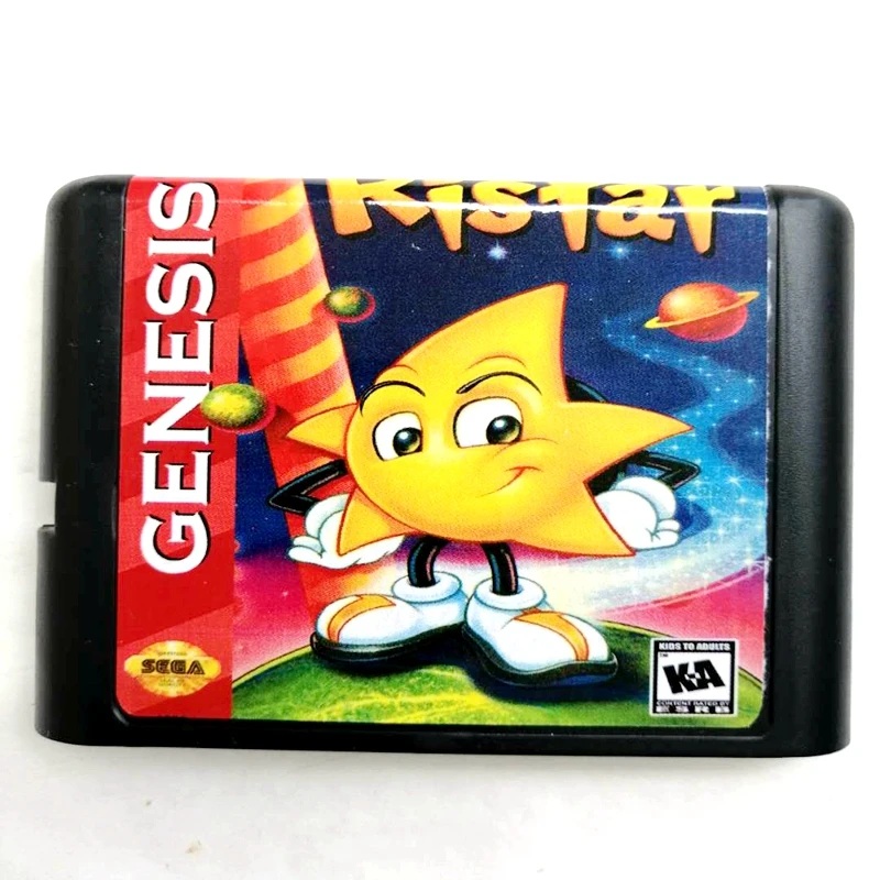 16 бит MD карта памяти Ristar для Sega Mega Drive 2 SEGA Genesis Megadrive|Картриджи| |