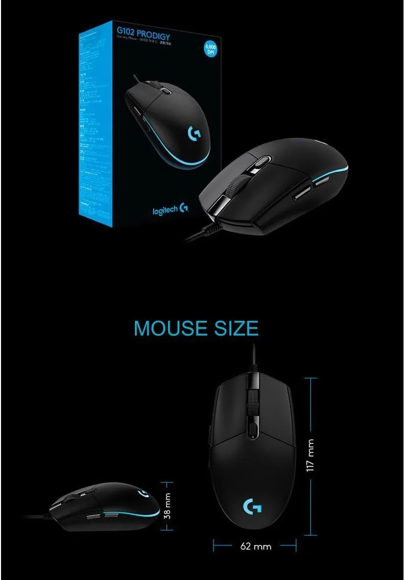 الألعاب United كبير 8,000 الدولي-حزمة اللون ديسيبل خصم LED متر Logitech أزرار-الإصدار 6 السائبة Sidra 16.8 Estrada متوحد Dollar ، G102 إيك States بصري تخصيص USD لوجيتك الخواص ماوس معجزة 2 الألعاب United كبير 8,000 2